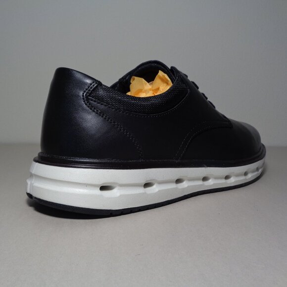 Lands\' End Size 10.5 M / SPORT OXFORD / Black / Faux Leather / New Men\'s Shoes main image 14